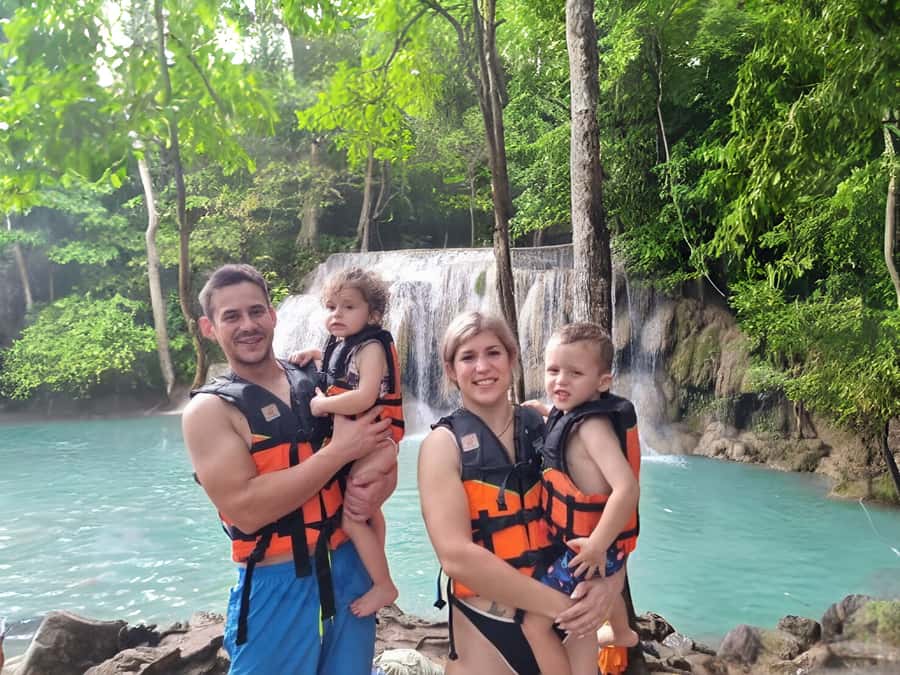 Kanchanaburi and Erawan Waterfalls Day Tour from Bangkok - Key Points