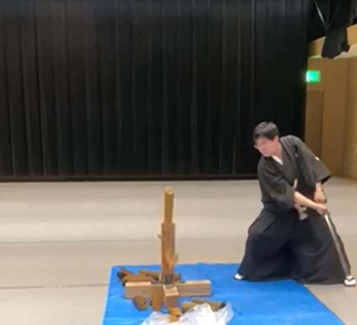 Osaka:Exclusive Samurai Experience with a National Champion! - How the Experience Operates