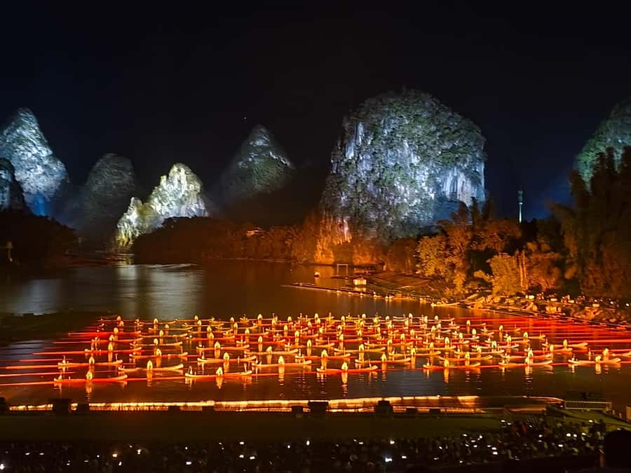 Yangshuo: Impression Sanjie Liu Show Tickets - The Show Itself: Visuals and Highlights