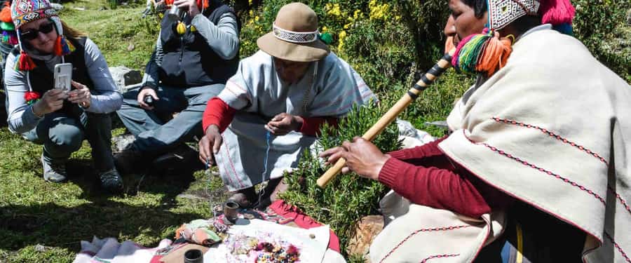 Karpay Ceremony at Apu Ausangate lake 2 days 1 night - Setting the Scene: The Sacred Mountain of Ausangate