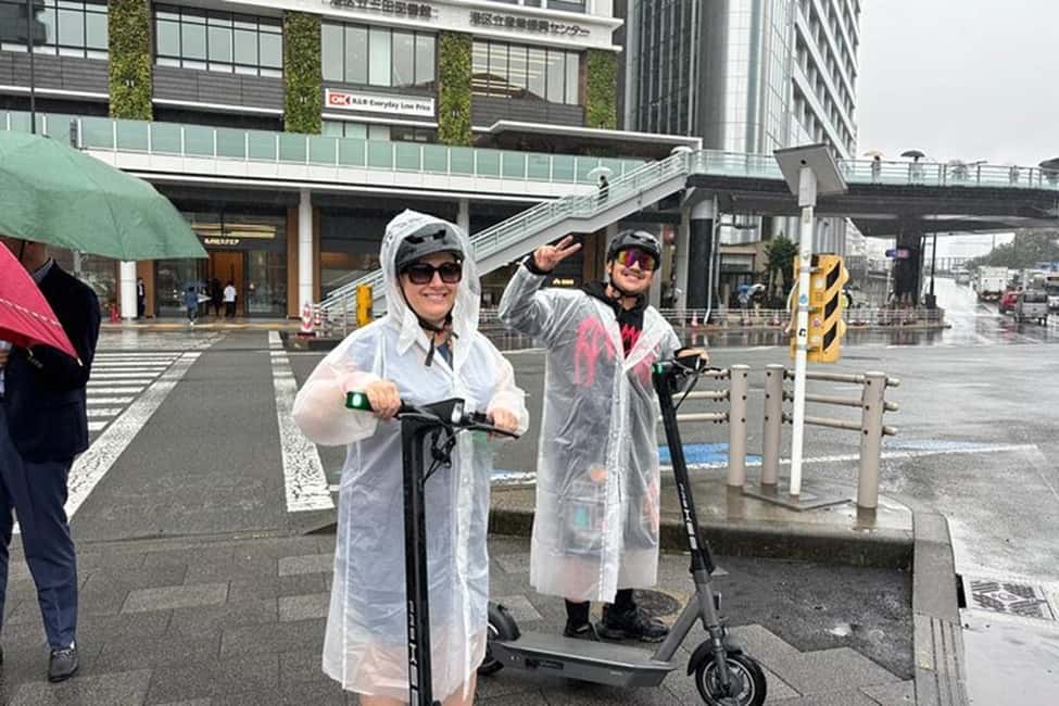 Tokyo: E-scooter Ride around the Imperial Palace area - Practical Tips for a Smooth Ride