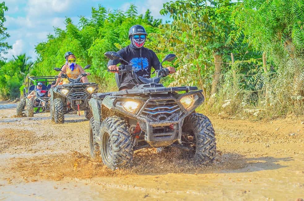 Punta Cana: Macao Beach and Taino Cave ATV Adventure - Key Points