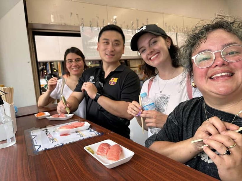 Tsukiji Market Food-Hopping Tour - 3hours - The Heart of Tokyo’s Seafood Scene