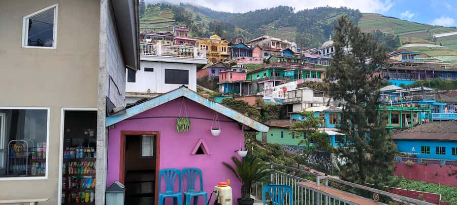 Yogyakarta : explore Nepal Van Java + Borobudur temple - Discovering Nepal Van Java: A Colorful Mountain Village