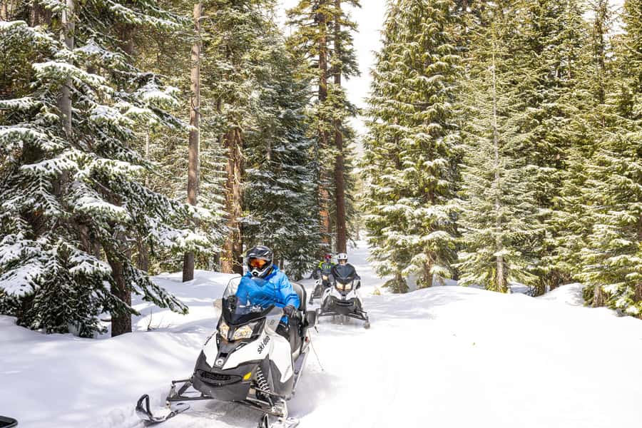 Lake Tahoe: Summit Snowmobile Tour with Scenic Views - Key Points