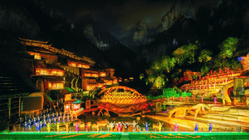 Zhangjiajie: Tianmen Fox Fairy Live Performance - Final Words