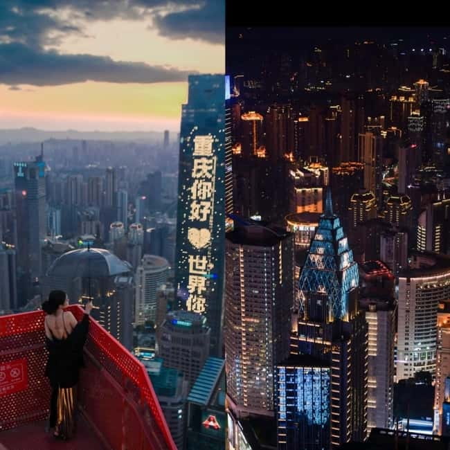 Chongqing: 520m-high Eye Skyview Deck Ticket for Adult - Photography and Memories