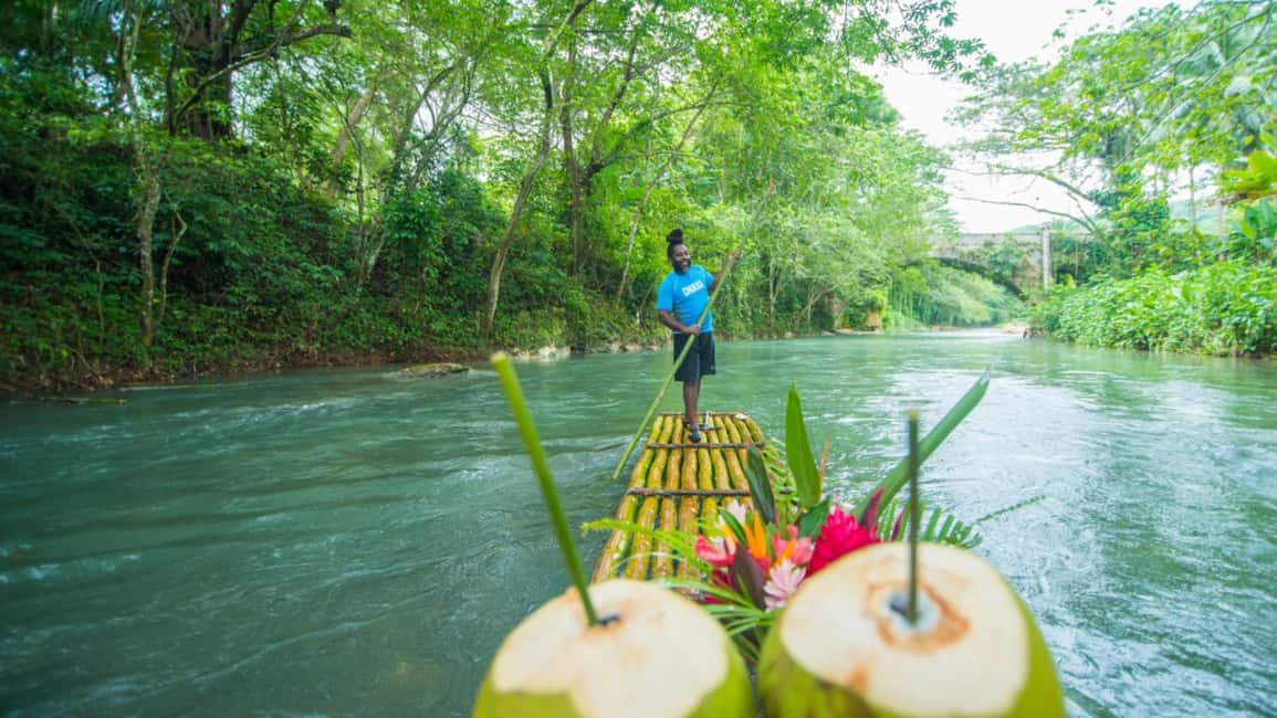 Montego Bay, Jamaica: Bamboo Rafting with Massage - An Authentic and Relaxing River Experience