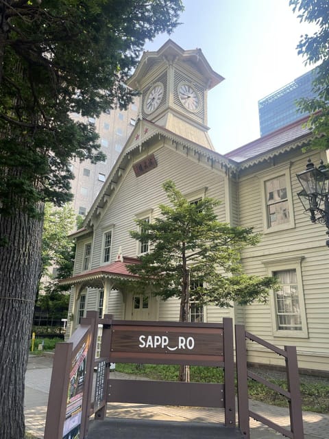 1-Day Walking Tour in Sapporo: Historical Sights of Sapporo - Sake Tasting in Susukino