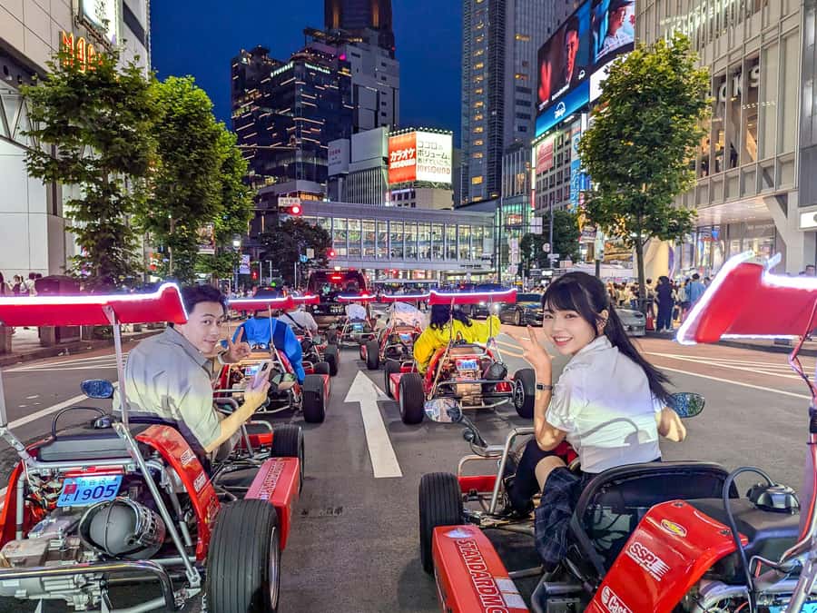 TokyoShibuya Go Karting Tour from Shinjuku to Shibuya - An Enthralling Way to See Tokyo