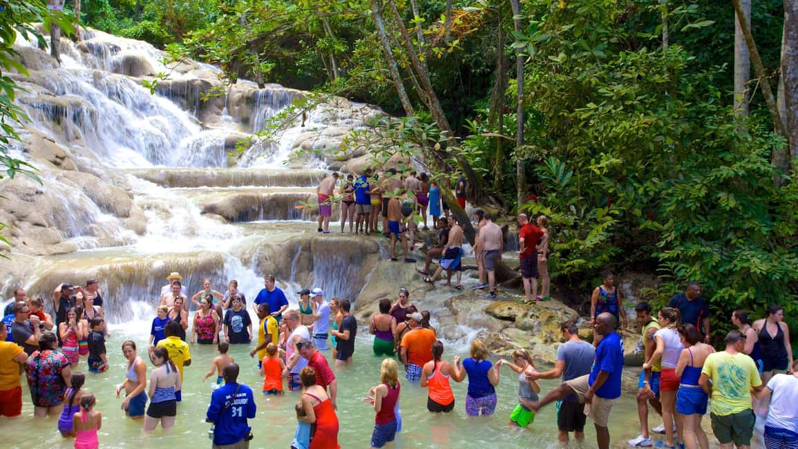 Dunn's River Falls and Green Grotto Cave Combo Daytrip - Key Points