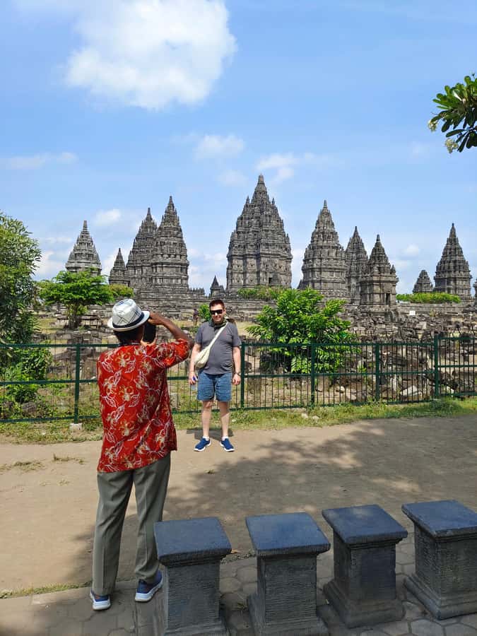 Borobudur sunrise from hill, Merapi volcano & Prambanan - Good To Know  
