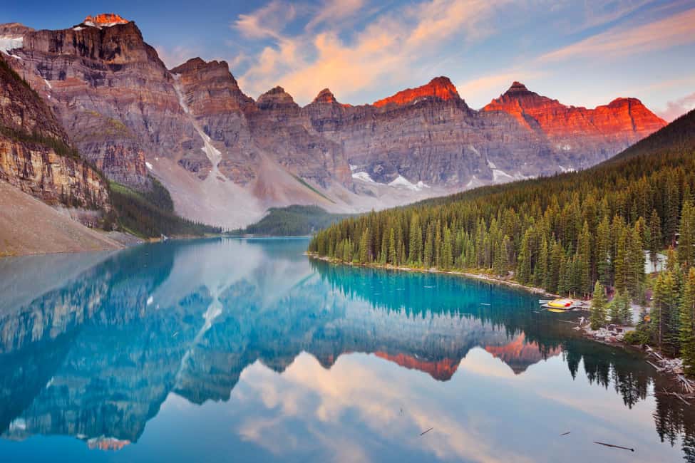 Lake Moraine Lake Louise Johnston Canyon Banff Town Day Tour - Overall Value and Experience