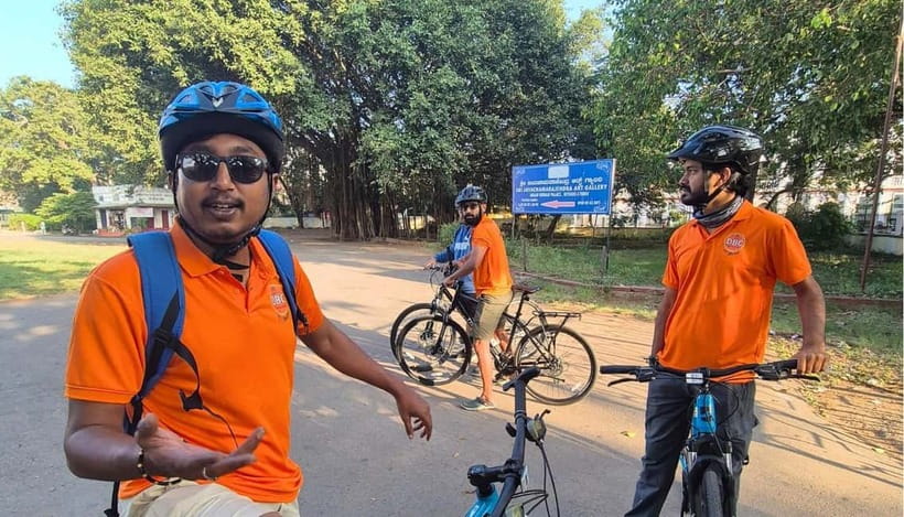 Mysore City Bike Tour Morning 3.5 Hours: Mysore By Cycle - The Royal Finale: Mysore Palace