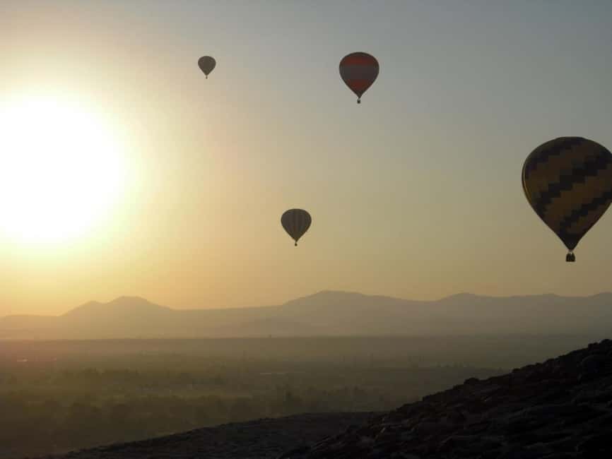 CDMX: Teotihuacan Hot Air Balloon with Breakfast - Key Points