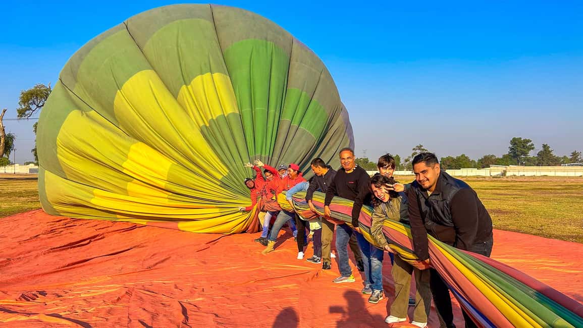 CDMX: Teotihuacan Hot Air Balloon with Breakfast - FAQ