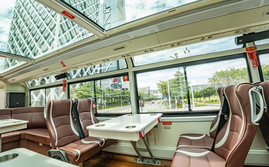 Shenzhen: Double-decker Sightseeing Bus 24-hour E PASSTicket - Key Points