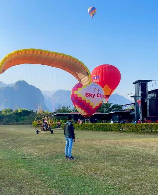 Hot Air Balloon in VangVieng pick up-drop off - The Experience Itself: What To Expect