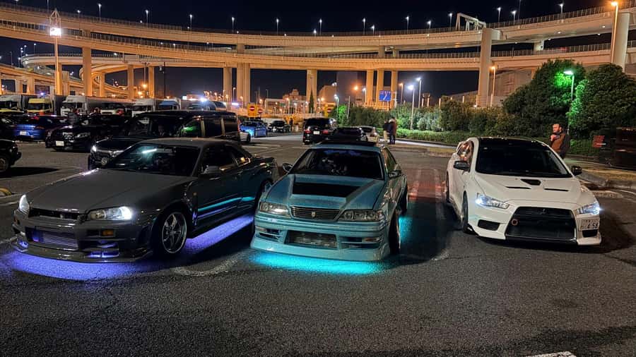 Tokyo JDM Night Drive: Daikoku Meets and Hidden Car Culture - Experiencing Tokyo’s Legendary JDM Night Scene