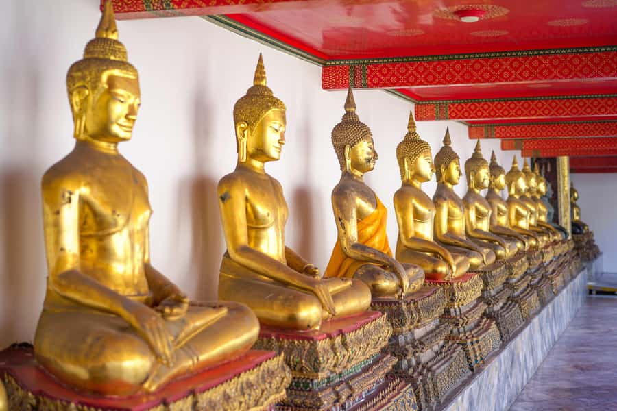 Wat Pho, Wat Arun & Flower Market Walking Tour in Bangkok - The Reclining Buddha at Wat Pho