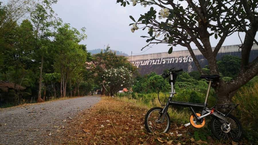 Nakhonnayok: From Bkk Cycle Marvel Dam,Waterfall and Nature - The Experience Guides: Knowledge and Atmosphere