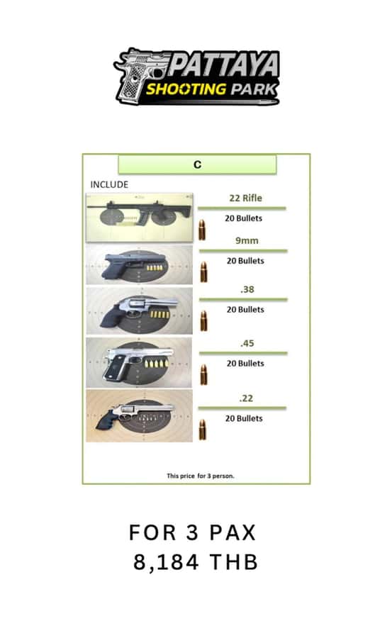 Pattaya: Shooting Park Experience for 3 People - Cost and Value: Is It Worth It?