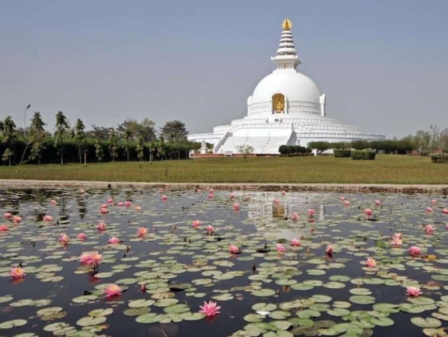 Kathmandu: To Lumbini One Day Spiritual Journey by Flight - The Monastic Zone and Its International Charm