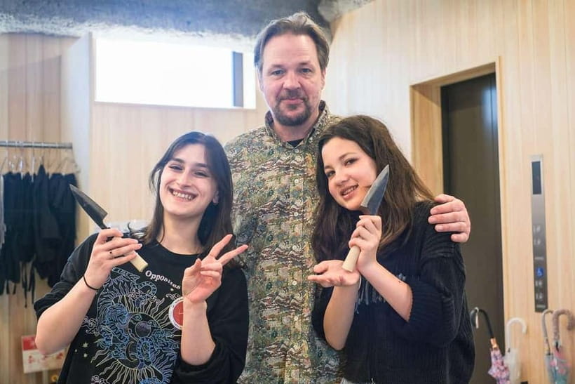 Tokyo: Knife Making Workshop (Sharpening, Engraving) - Key Points