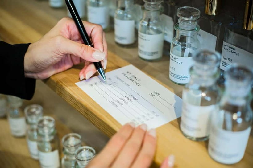 Nagoya: Experience creating one-of-a-kind special fragrances - Making Sense of the Fragrance Creation Experience