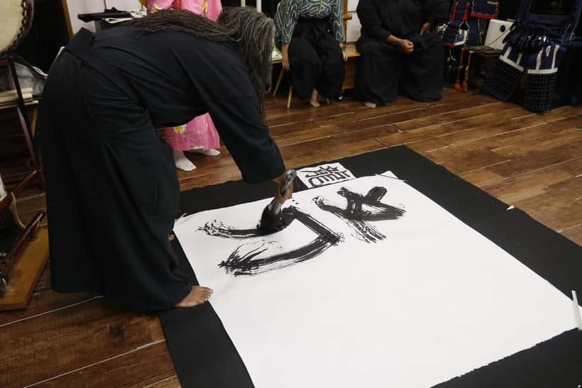 Learning Shodo with a kimono and Trying Samurai Calligraphy - FAQ