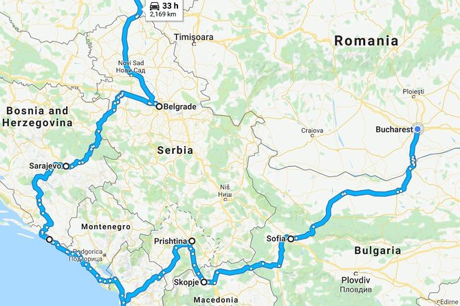 14-Day The Best of The Balkans Small Group Tour from Bucharest to Budapest - Key Points