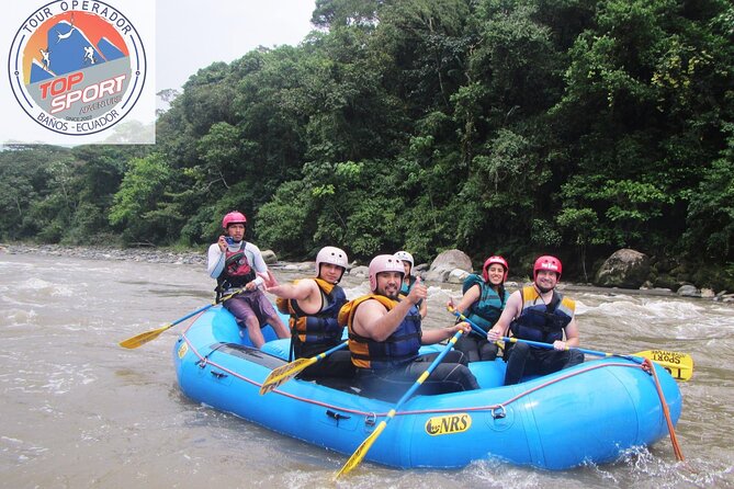 Rafting Baños Ecuador level III+ and IV - The Sum Up