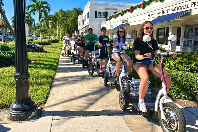 Guided Trike and Moped Tour in Downtown Naples - Experience Downtown Naples on Electric Trikes and Mopeds