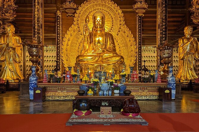From Ninh Binh: Bai Dinh Pagoda, Mua Cave & Trang An Scenic Views - Key Points