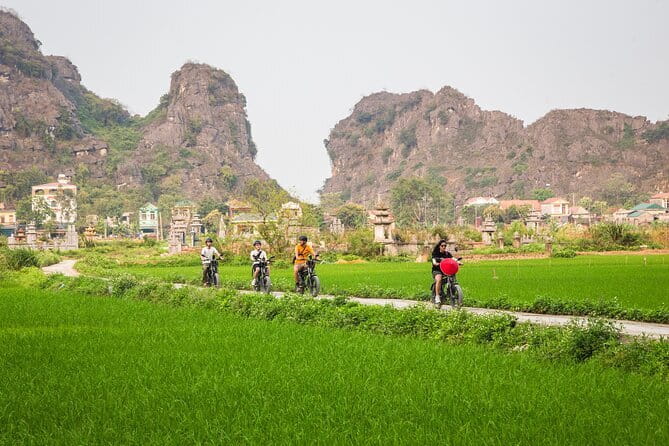 Ninh Binh E-Bike Tour -Secret Landscapes Tam Coc Countryside plus - Thai Vi Temple