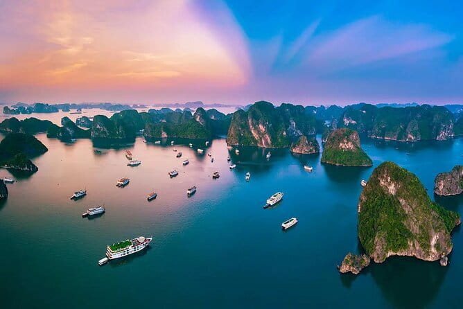 Halong Bay One Day Tour Included Bus - First Stop: Tuan Chau Island and the Cruise Begins