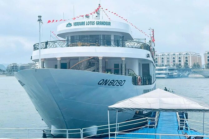Verdure Lotus Grandeur Cruise 5 Star Halong Bay 2 days 1 night - A Detailed Look at the Verdure Lotus Grandeur Cruise Experience
