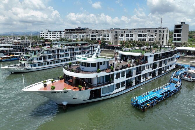Verdure Lotus Grandeur Cruise 5 Star Halong Bay 2 days 1 night - Key Points