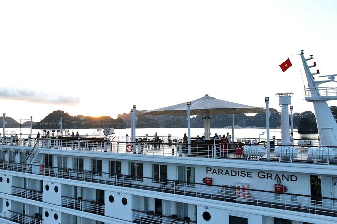 Lan Ha Bay Overnight on Paradise Grand Cruise - Additional Notes