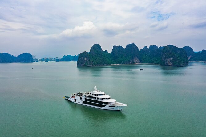 Sea Octopus Luxury Day Cruise in Halong With Transfer Roundtrip - Things to Consider