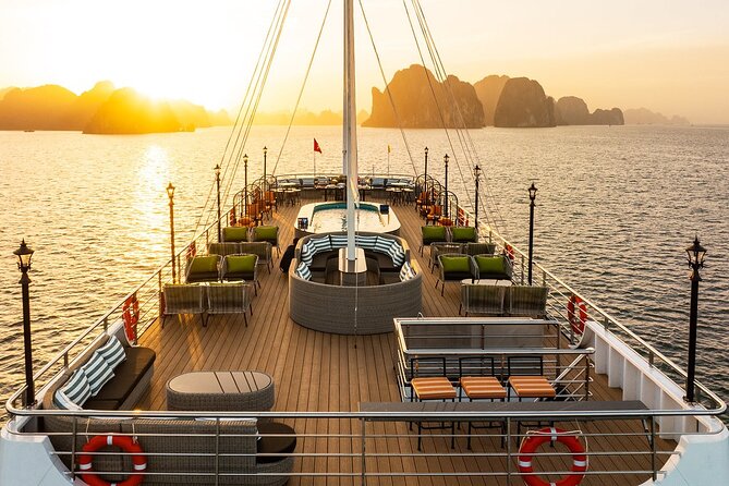 La Casta Halong 5-Star Day Cruise, Buffet, Cave, Kayak & Jacuzzi - Discovering Ha Long Bay with La Casta’s 5-Star Day Cruise
