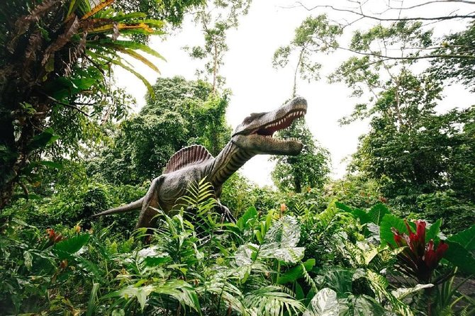 Dino Park & Blue River Adventure Rincon De La Vieja From Liberia - Encounter Mechanical Dinosaurs at Dino Park