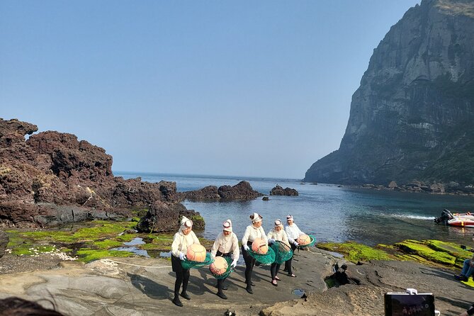 Private Tour Woman Diver Performance & stone park in Jeju Island - Key Points