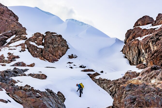 Santa Cruz Trek Peak Alpamayo 5957 m and Chopicalqui 6354 m - Climbing Chopicalqui: Technical and rewarding