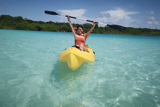 Bacalar Lagoon & Kayak Ride! Round Transportation from Tulum City - The Sum Up
