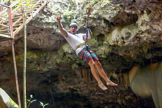 Tulum E-Bike Jungle Zip Line/Repel Snorkel Cenote + Lunch - Frequently Asked Questions