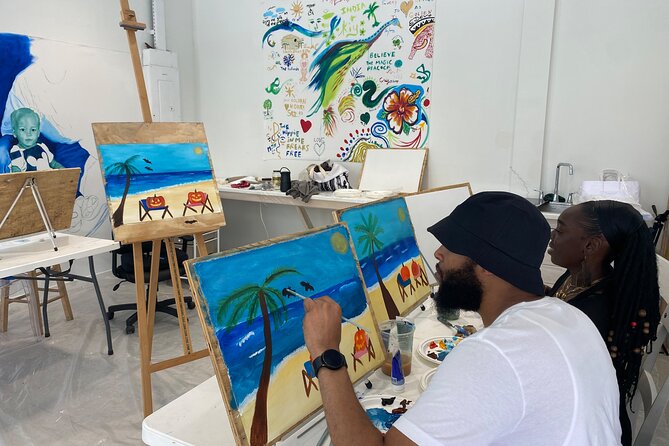 Paint and Sip at the Gallery and Wine Bar - The Venue: A Beautiful Art Space