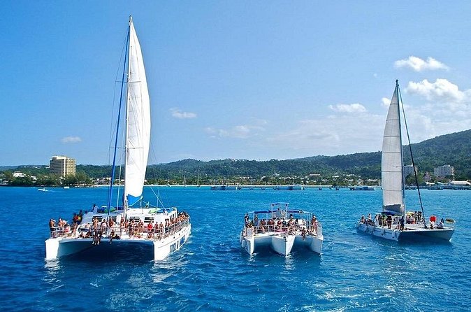 Exotic Catamaran Party Cruise and Snorkeling to Dunns River Falls - FAQs
