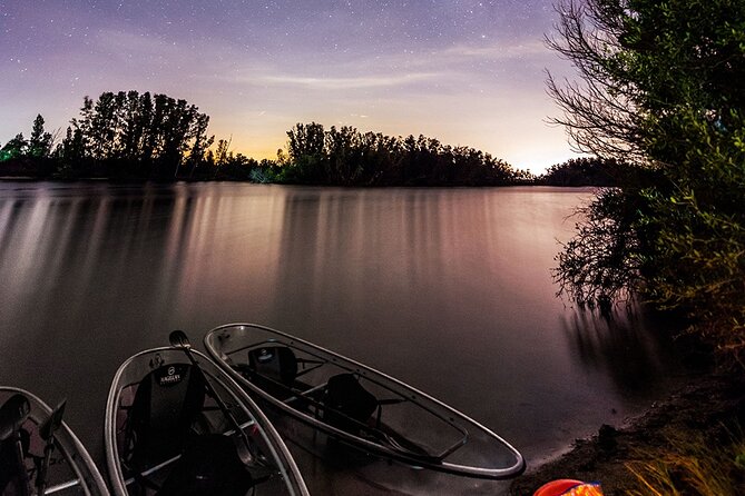 Bioluminescent Clear Kayak Tours in Titusville - Starting Point and Duration