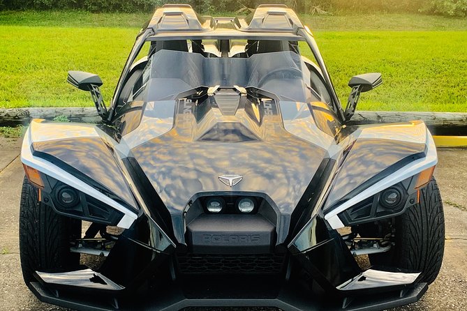 Full-Day (8 hour) Polaris Slingshot Adventure Rental for up to TWO people - Key Points